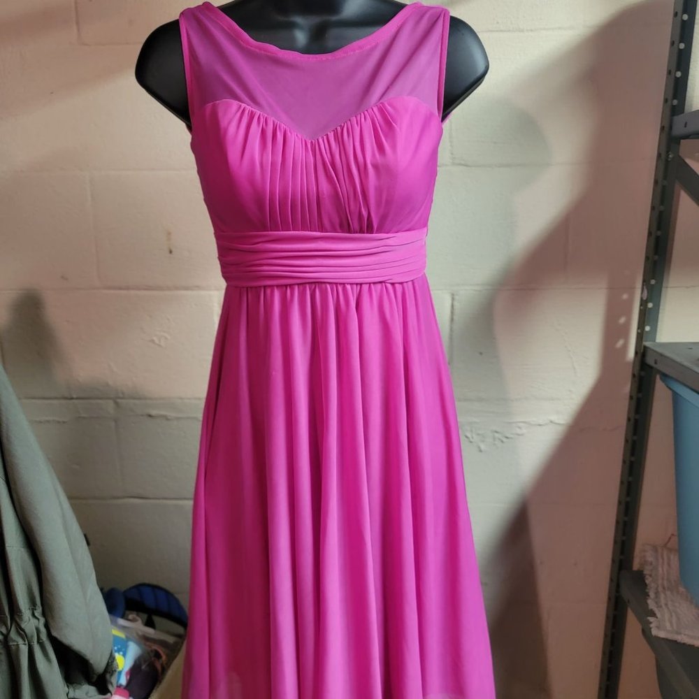 David's Bridal Size 0 Begonia Dress - See Desc